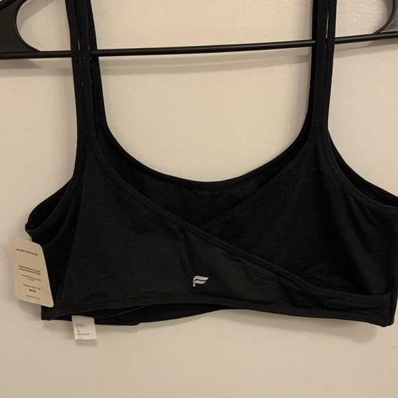 Woman’s Fabletics Loungewear Low Impact Black Bra - Picture 3 of 4